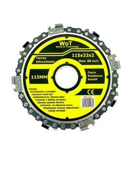 ДЕРЕВЯННЫЙ ДИСК ЦЕПНОЙ ПИЛЫ ДЛЯ Шлифмашины 115
