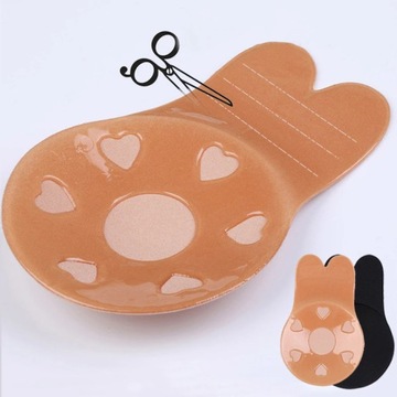 НАКЛЕЙКИ НА СОСКОВ НАКЛАДКИ ДЛЯ ПОДЪЕМА ГРУДИ PUSH UP НАГРУДНИКИ БЕЖЕВЫЕ