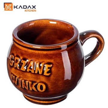 КРУЖКИ ДЛЯ ГЛИНТВИНЯ, 300мл, КЕРАМИН, 4 шт.