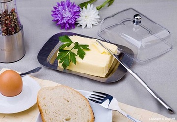 МАСЛЕНКА ИЗ СТАЛИ И АКРИЛА KINGHoff KH-4027