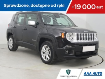 Jeep Renegade SUV 1.4 MultiAir 170KM 2018 Jeep Renegade 1.4 MultiAir, Salon Polska
