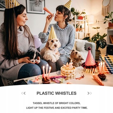 Легкая воздуходувка с кисточками из 18 предметов для вечеринки