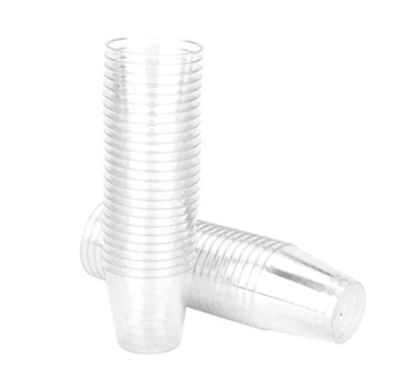 KIELISZKI plastikowe SHOT wódka 40ml 50 sztuk