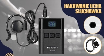 Retekess TT122 Языковой переводчик, аудиогид 2,4 ГГц, 150 м