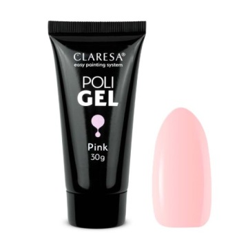 Акриловое гелевое наращивание Claresa + двойные формы 120 шт + кисть для геля