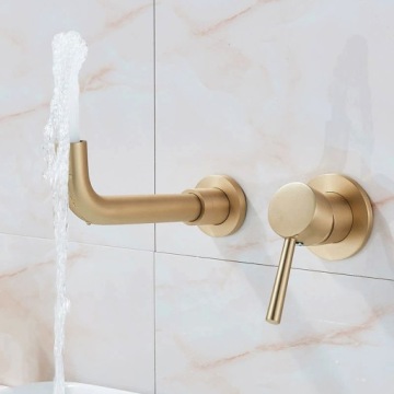 REA LUNGO LONG GOLD BRUSH СКРЫТАЯ АРМАТУРА ЗОЛОТО МАТОВОЕ + КОРОБКА