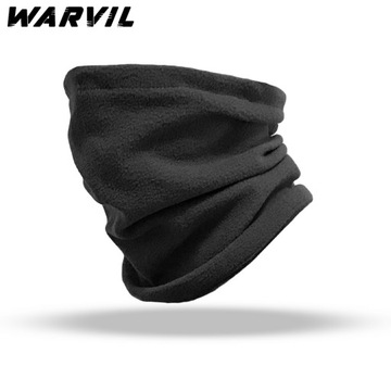 FOX Warvil Черный флисовый шарф с манжетой