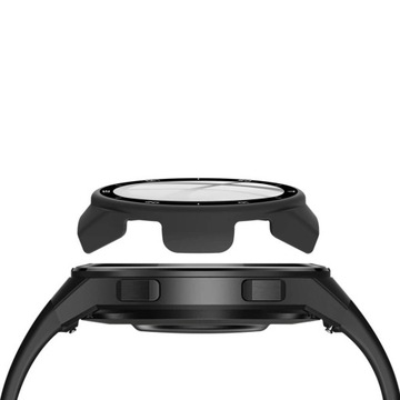 Чехол 2в1 со стеклом для Huawei Watch GT 2e (Черный)