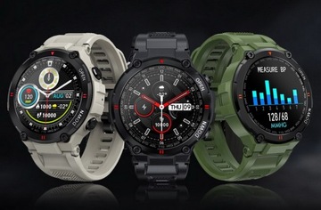 ВОЕННЫЕ СМАРТ-ЧАСЫ ИЗМЕРИТЕЛЬ ЧСС PL