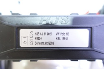 КАТАЛИТИЧЕСКИЙ НЕЙТРАЛИЗАТОР VW POLO 86C 1.0 33KW HZ ДВИГАТЕЛЬ