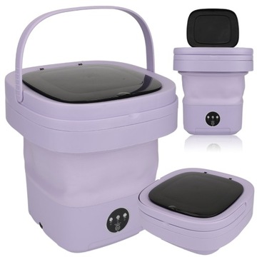 СКЛАДНАЯ МИНИ ПОРТАТИВНАЯ СТИРАЛЬНАЯ МАШИНА АВТОМАТИЧЕСКАЯ ДЛЯ ТУРИСТИЧЕСКИХ ПУТЕШЕСТВИЙ 11Л