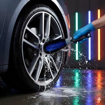 ULFUR RimRage Wygodna Szczotka do Mycia Felg i Kołpaków 28cm UF15132