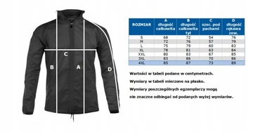 Męska kurtka przeciwdeszczowa wiatrówka ortalion ortalionowa wiatroszczelna