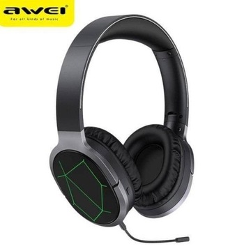 Słuchawki Gamingowe Bluetooth Nauszne AWEI