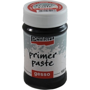 Pasta Gruntowa Akrylowa Gesso Pentart 100ml Czarna