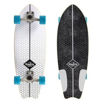 Deska Surfskate Mindless Fish Tail Biała 29,75