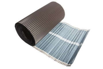 Taśma do obróbki komina Classic Aluminiowa ciemnobrązowa