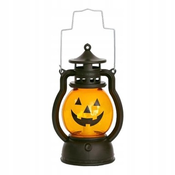 3 Szt Przenośny Halloween Strach Jack-latarnia LED