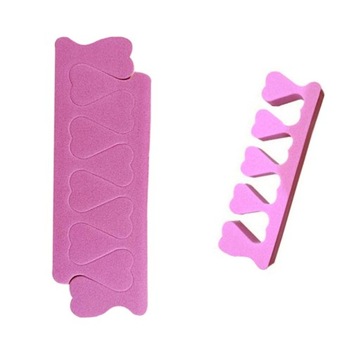 Separator Do Pedicure 10 Par Różowy Pianka