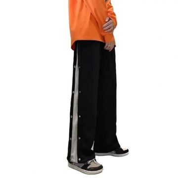 Men's Patchwork Loose Casual Trousers American Str