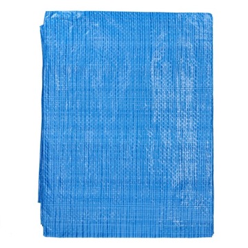 Plandeka ochronna NIEBIESKA 4m x 5m PLANDEKA 4x5 5x4 odporna UV WODOODPORNA