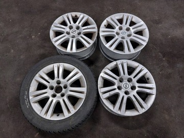 4× DISK HLINÍK OPEL 6.5" X 16" 5X110 ET 39