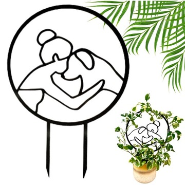 Podpórki do kwiatów roślin podpórka podpora pergola LOVE DOGS L 40cm