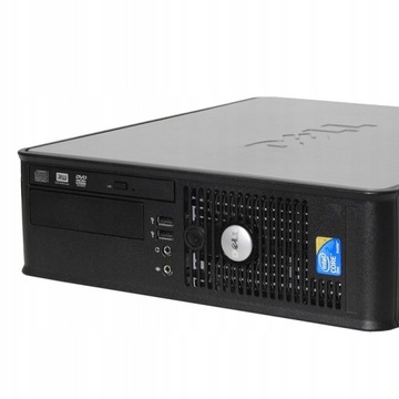 ПК DELL 4-ЯДЕРНЫЙ 8 ГБ 180 ГБ DVD WIN10