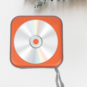 Etui na płyty CD Portfel na płyty CD Torba ochronna na płyty CD Pyłoszczelna pomarańczowa