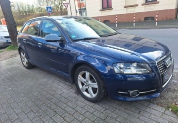 Audi A3 8P Hatchback 3d 2.0 TDI CR 170KM 2012 Audi A3 Sportback 2,0 TDI 170 KM Sportback Serwisowany 2 x Alufelgi 2.0