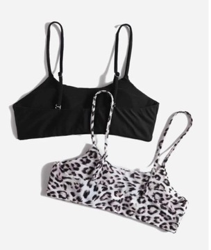 SHEIN GÓRA OD BIKINI DAMSKA WZÓR 2 PACK M VCF