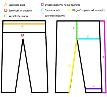 Spodnie Męskie Granatowe Jeansy K&L duże rozmiary W44/L32