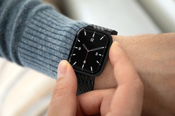 УГЛЕРОДНЫЙ БРАСЛЕТ ДЛЯ APPLE WATCH ULTRA SE 9 8 7 6 5 4 3 2 49 45 44 42 мм