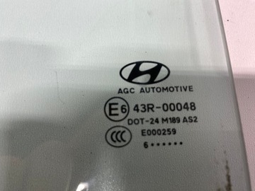 HYUNDAI TUCSON II SKLO (OKNO) DVEŘE LEVÝ ZADNÍ 15-21 AS2 16R