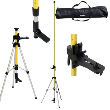 DEDRA TYCZKA ROZPOROWA STATYW LASER MC0915 3,6M