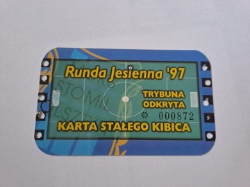 STOMIL OLSZTYN - KARNET JESIEŃ 1997