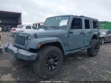 Jeep Wrangler III Unlimited Facelifting 3.6 V6 286KM 2015 Jeep Wrangler 2015 Jeep Wrangler Unlimited 4WD 4dr Sport 3.6 Benzyna 285KM, zdjęcie 1