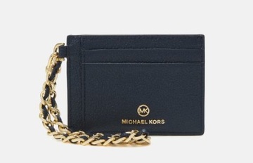 card holder portfel Michael Kors czarny granatowy