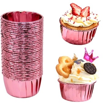 БУМАЖНЫЕ СТАКАНКИ, PINK CUP, 20 шт, ДЛЯ КЕКСОВ, МАФФИНЫ, ЧАШКИ 492