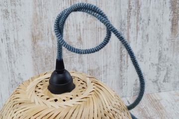 oprawka e27 z dwoma pierścieniami do abażuru oprawka do klosza lampa loft