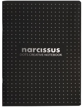 Zeszyt w kropki A4 Narcissus czarny