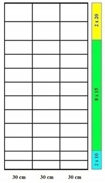 Сетка для ограждения лесная 180/13/30 л - рулон 50 м