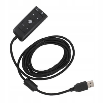 ЗВУКОВАЯ КАРТА USB АДАПТЕР MINI JACK 3,5 ММ ДЛЯ CLOUD II 200 СМ