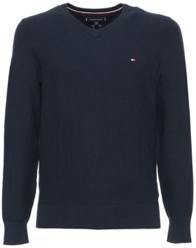 SWETER TOMMY HILFIGER V-NECK MW0MW09532 r. S