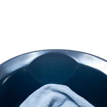 ПЛАСТИКОВАЯ ЧАША 14 Л, КРУГЛАЯ, ТЕМНО-СИНЯЯ