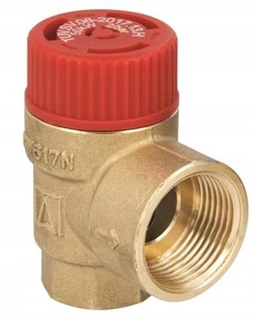 ZAWÓR BEZPIECZEŃSTWA C.O. MS 3bar 3/4''X1'' AFRISO
