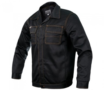 Ubranie robocze Bluza robocza GrandMaster black Kurtka robocza czarna XXXL