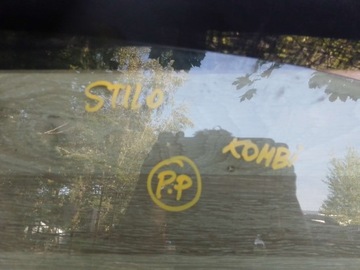 FIAT STILO KOMBI COMBI SKLO (OKNO) BOČNÍ DVEŘE PŘEDNÍ PRAVÁ