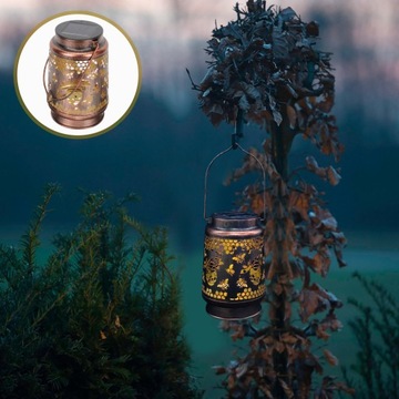 Солнечная садовая лампа Уличное украшение Украшение фонаря