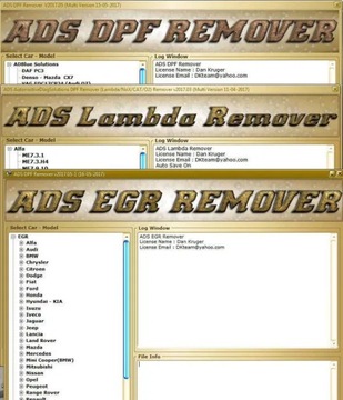 DPF EGR REMOVER Lambda flap usuwanie wyłączanie